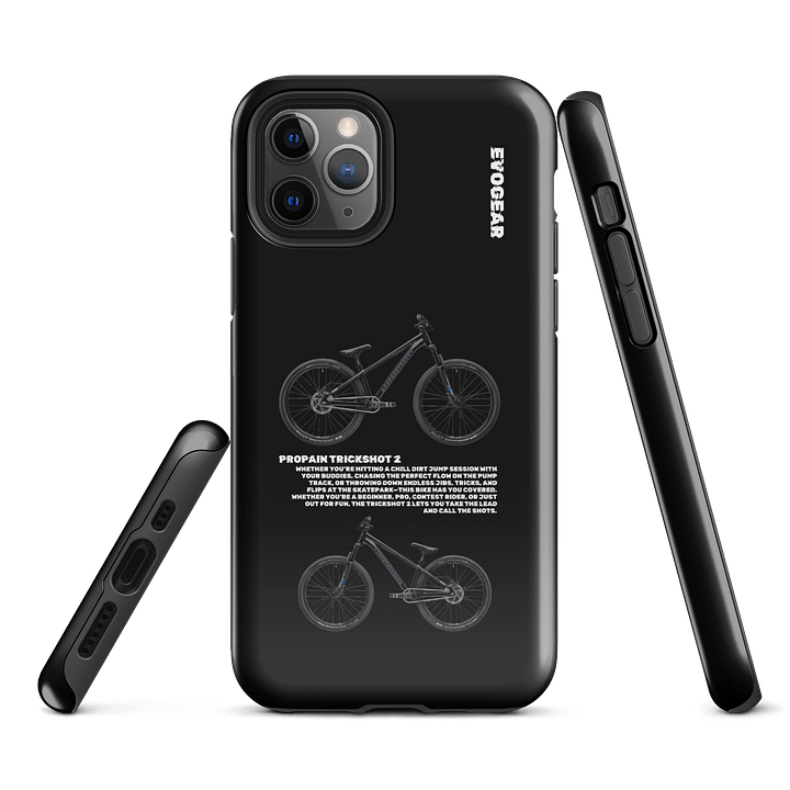 Black Propain Trickshot 2 iPhone Case product image (3)