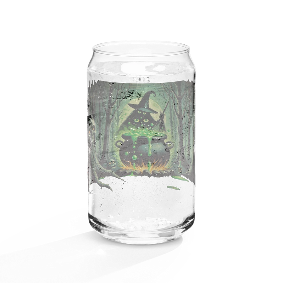 Cauldron Monster Halloween Brew Glass (Distressed Look) product image (34)