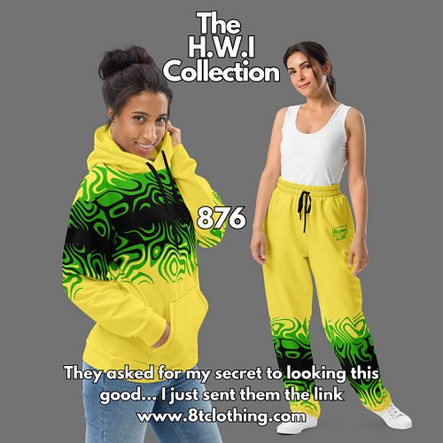 THEY ASKED FOR THE SECRET TO LOOKING THIS GOOD. I JUST SENT THEM THE LINK WWW.8TCLOTHING.COM

Inspired by the spirit of the W...