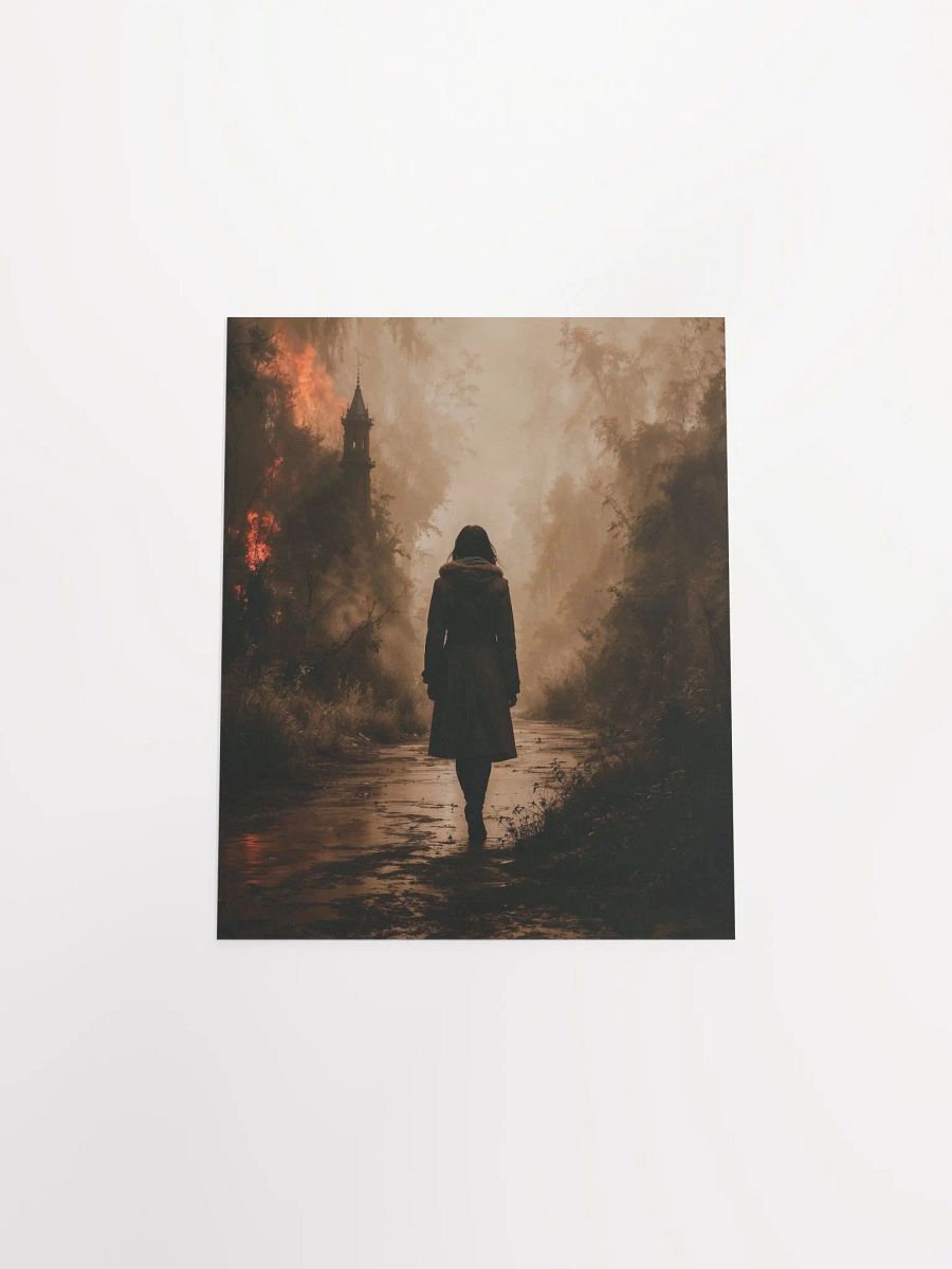 Misty Pathway Poster product image (46)