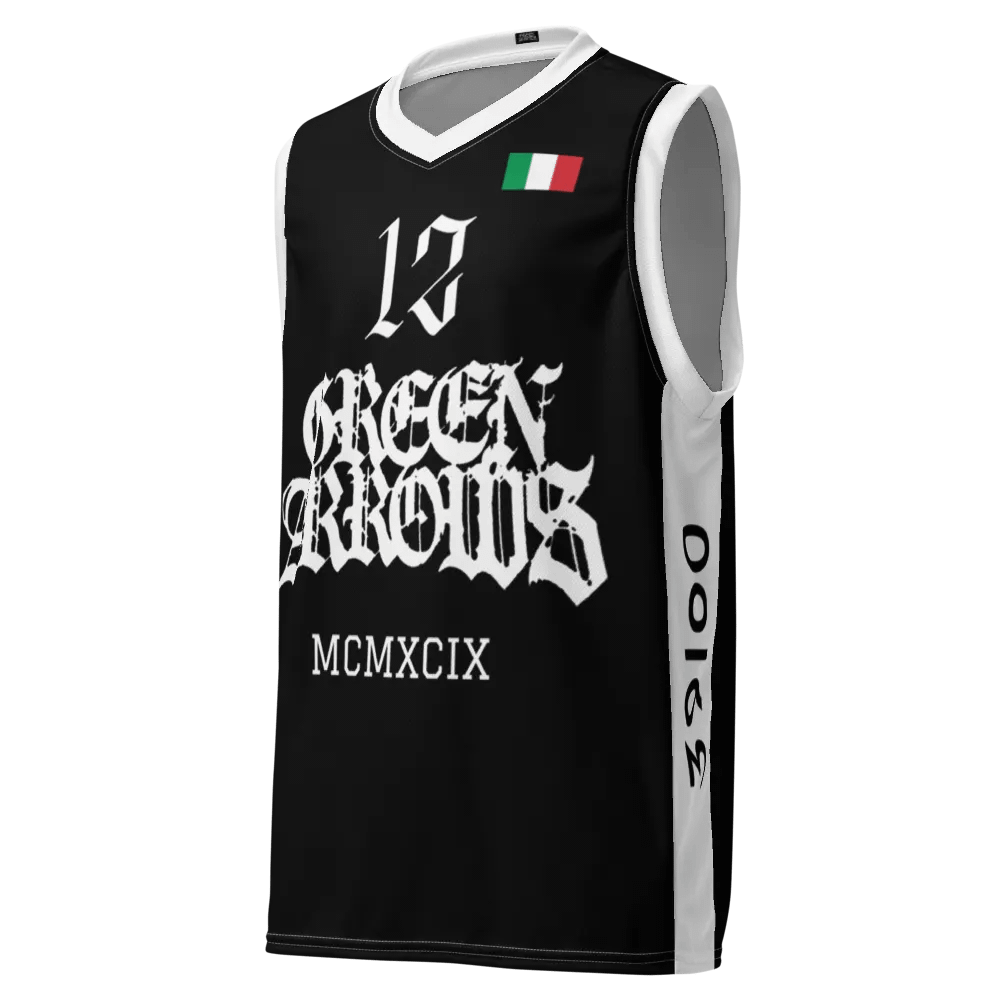 Green Arrows Basketball jersey [#12 Pav] product image (2)
