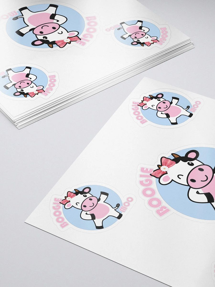 Boogie_Moo Kiss Cut Sticker product image (5)