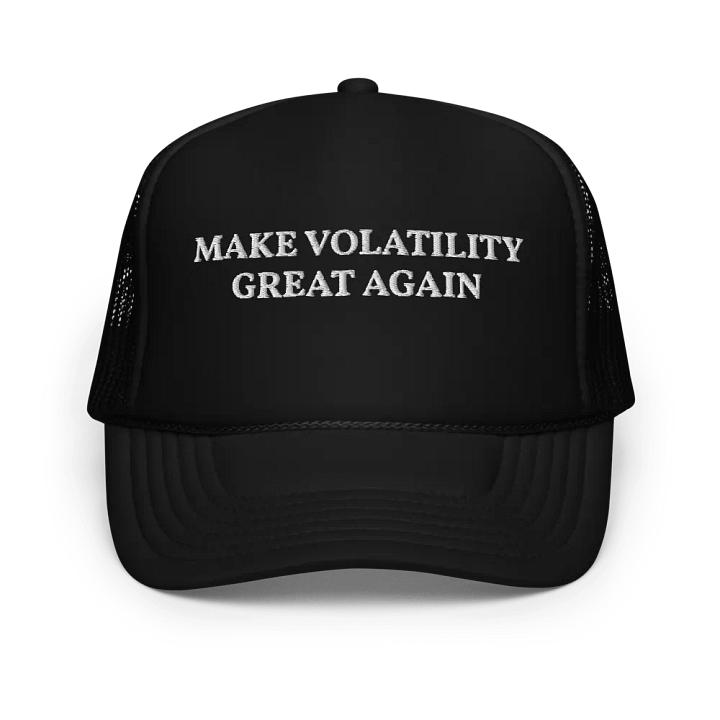 Make Volatility Great Again - Embroidered Trucker Hat Cap product image (1)
