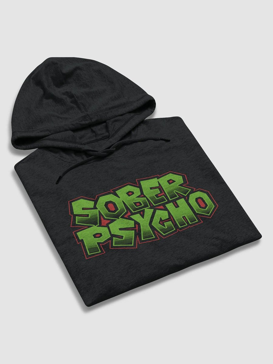 Unisex Sober Psycho Logo 2 Lightweight Hoodie product image (6)