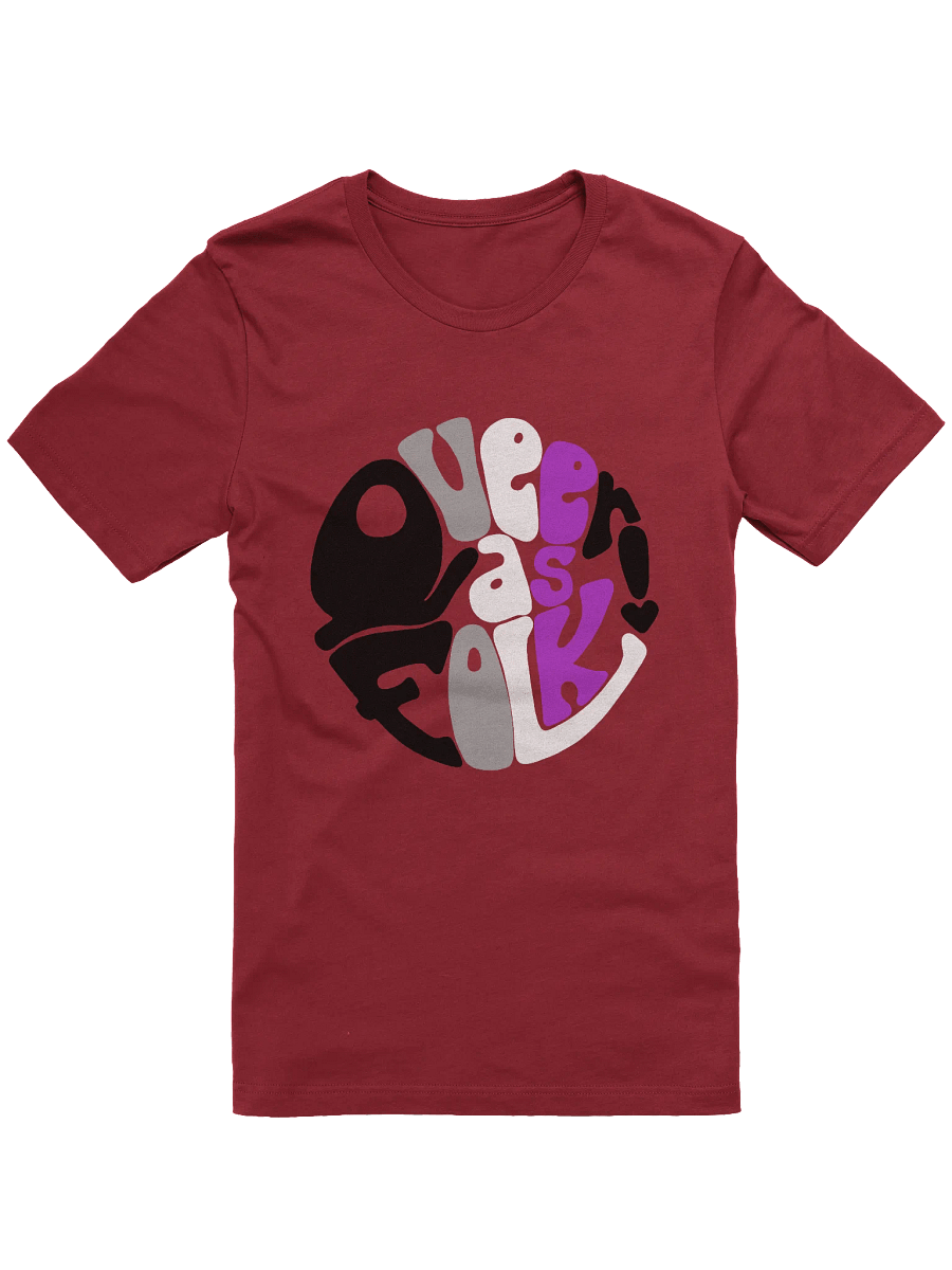 Asexual Queer as Folk big print tee product image (1)