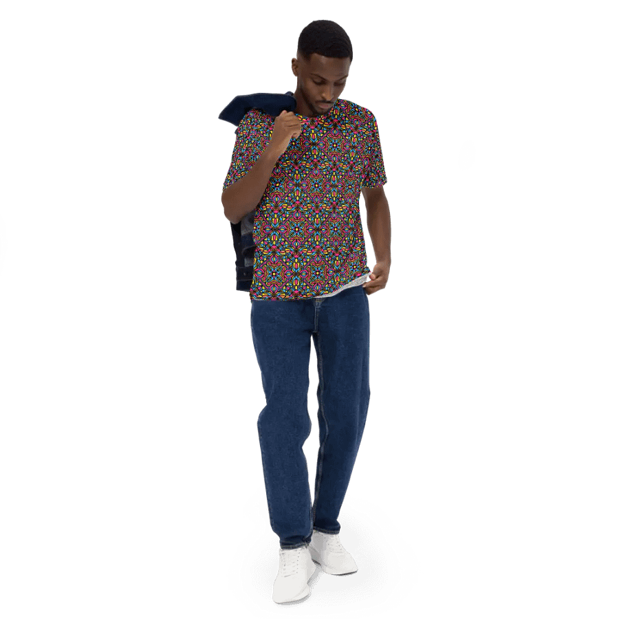 Pan Abstract T - Crew Neck product image (6)