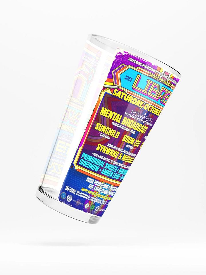 Libra 2023 Shaker Pint Glass product image (2)