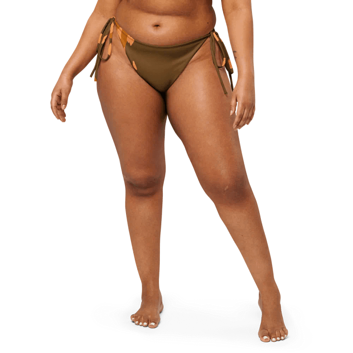 Leopard Orange Bikini Bottom product image (1)