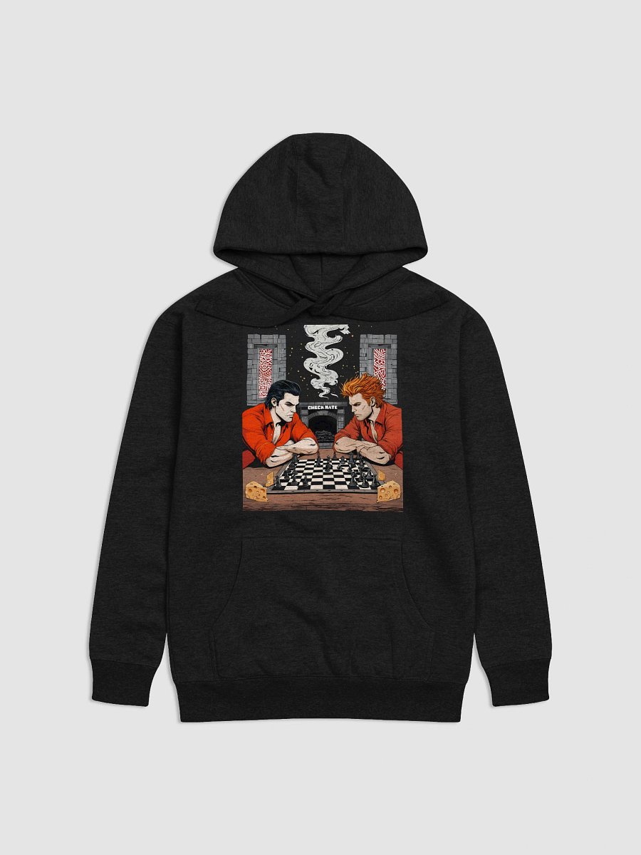 Fierce Chess Duel Design | Checkmate Print Hoodie product image (3)