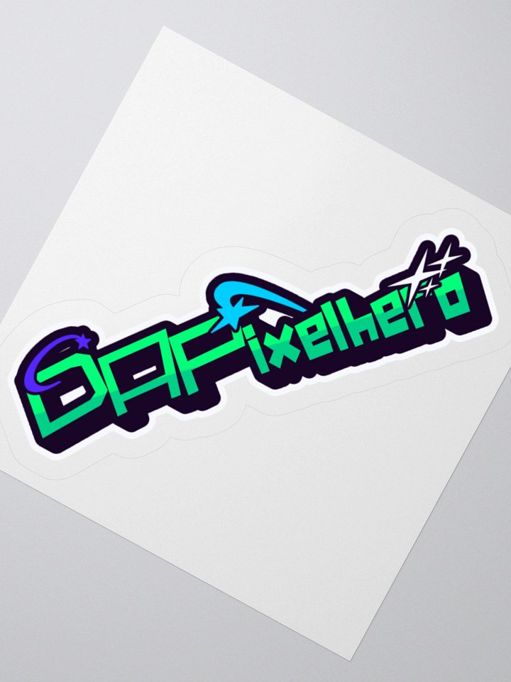 DAPixelhero - Logo Die Cut Sticker product image (5)