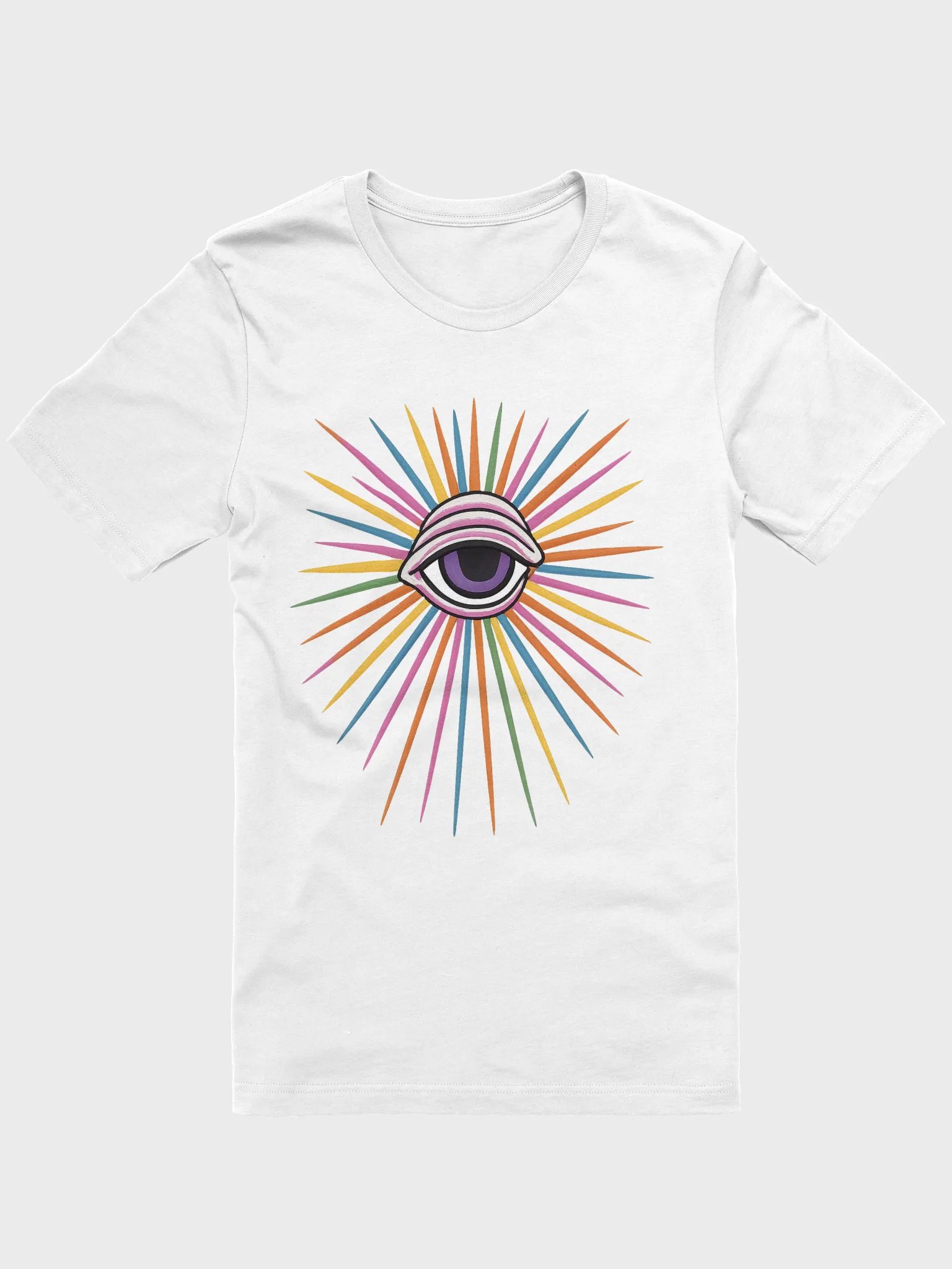 Woman's PWR Radiating Eye T-Shirt product image (1)