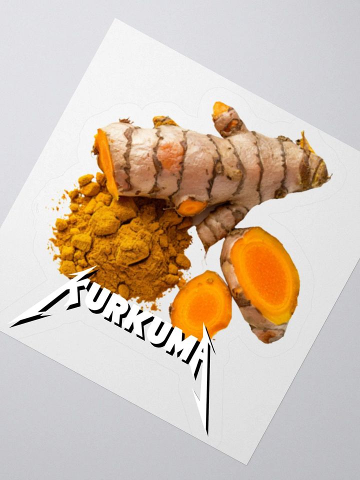Kurkuma (Tumeric) Sticker product image (4)