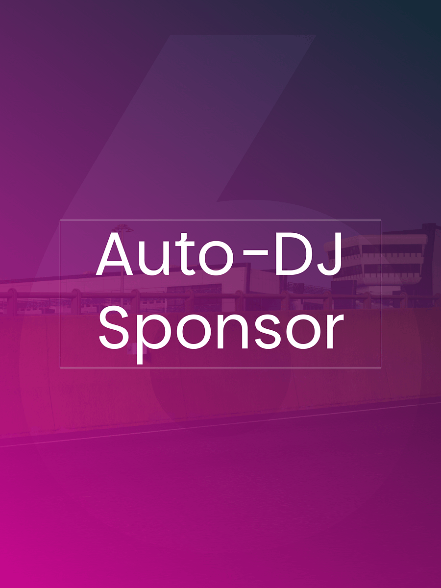AutoDJ Sponsor - 6 Months product image (1)
