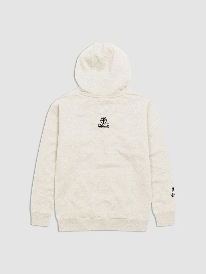 Super Soft Hoodie: Support Family Farms, sign and squirrel, logo on back product image (2)