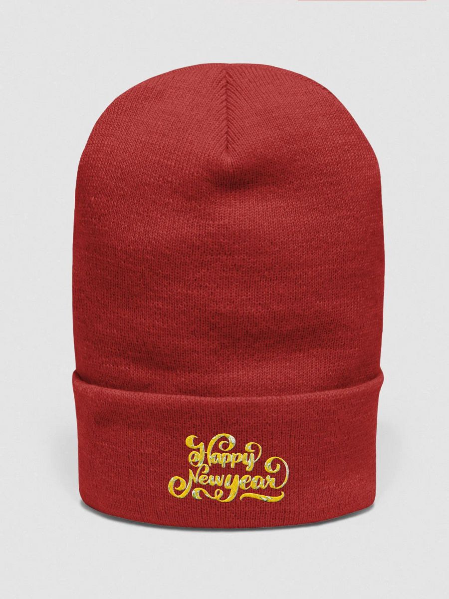 Yupoong Cuffed Beanie - Happy new year product image (1)