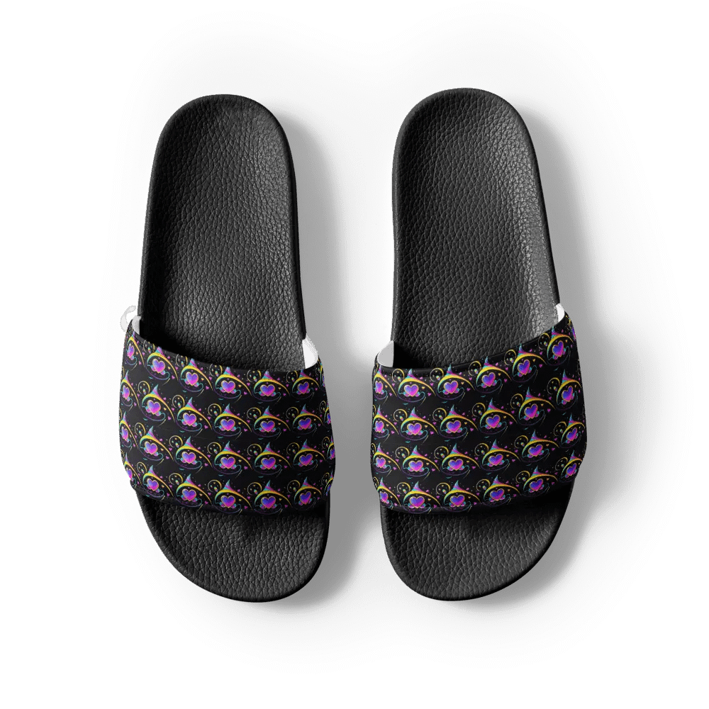 Valentines Heart All Over Print Slip On Slides product image (5)