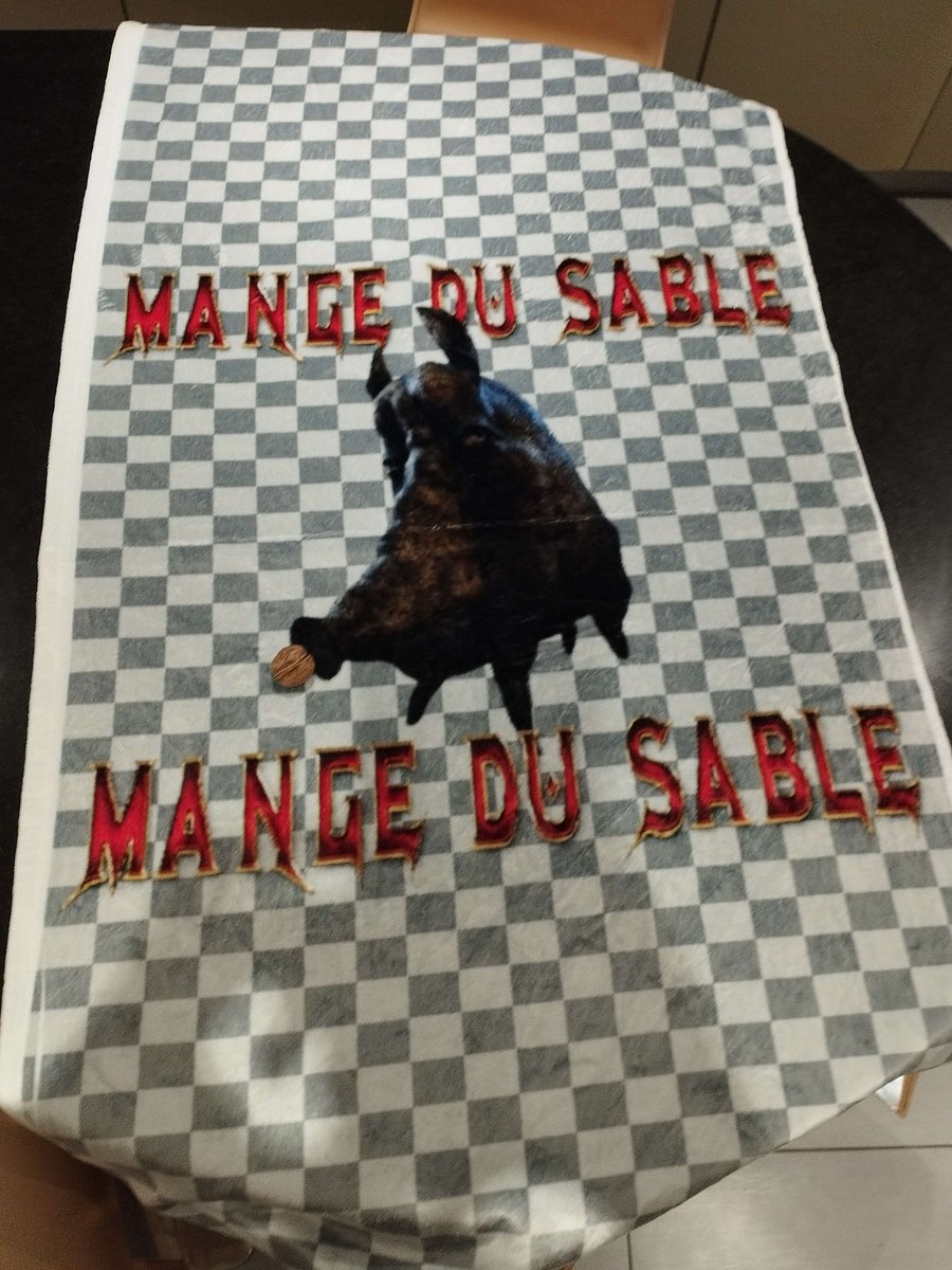 Serviette de plage MANGE DU SABLE product image (1)