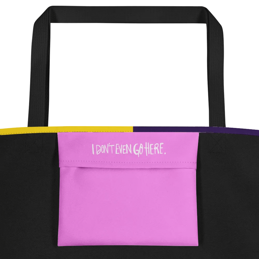 School of Chaos Colourblock Tote product image (2)