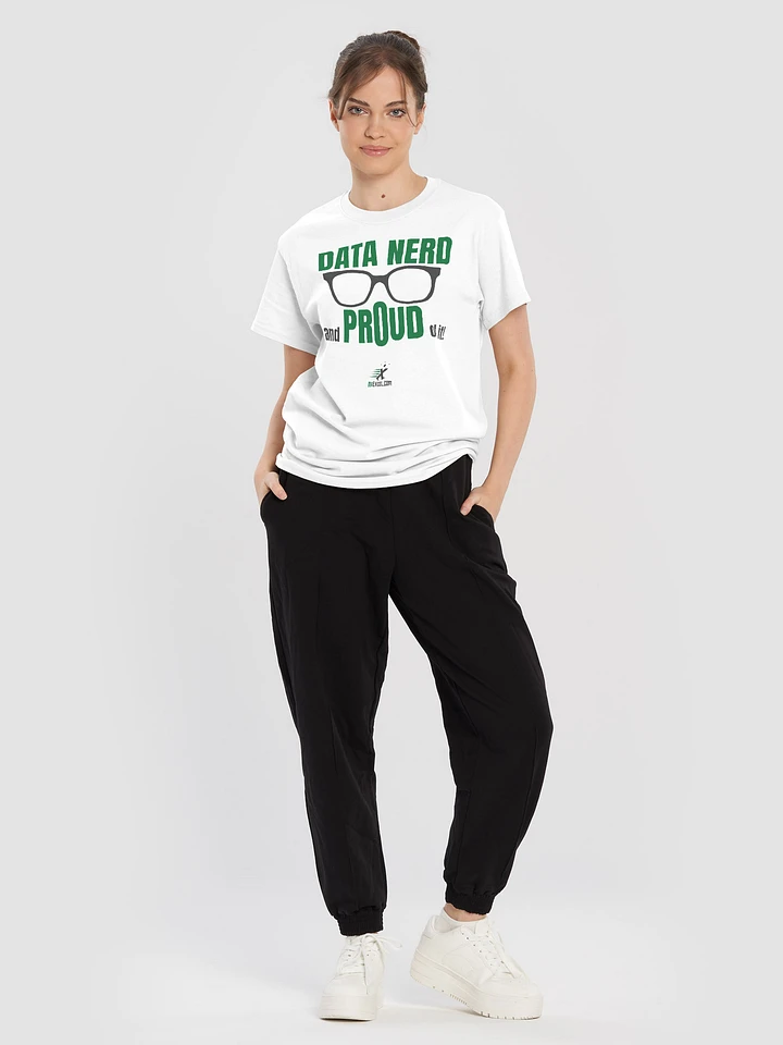 Excel Data Nerd - White T-shirt product image (2)