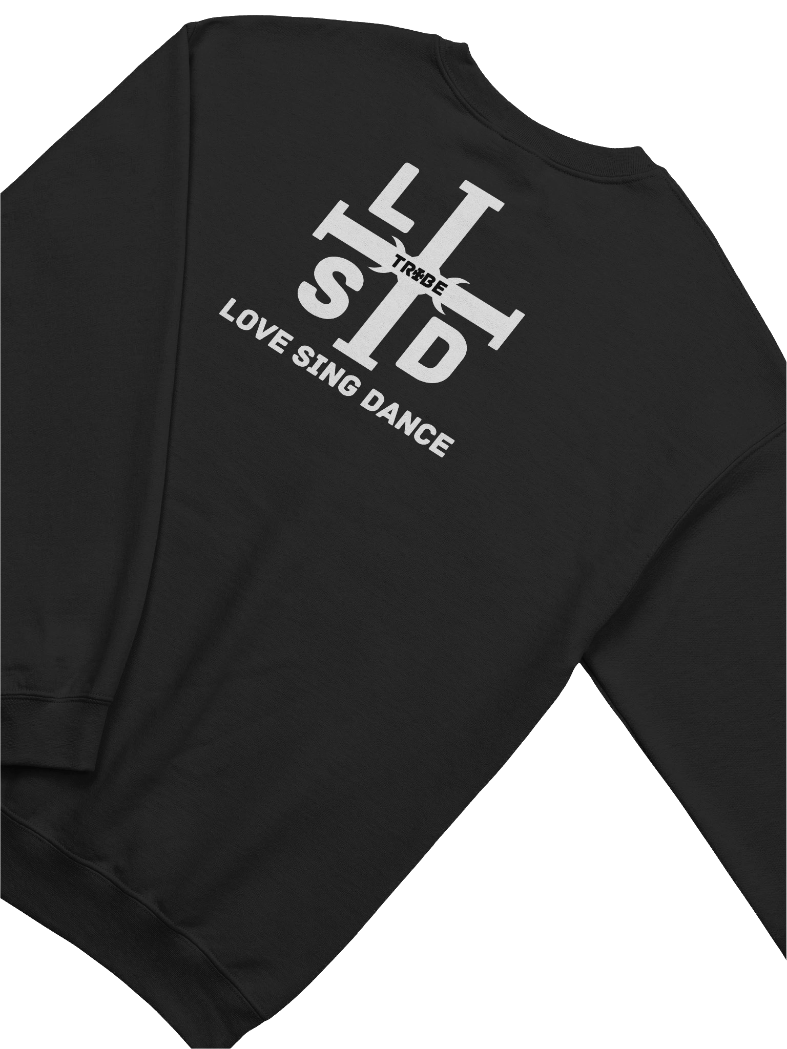 LSD TRIBE "Love Sing Dance" Mystic Sweatshirt {White Emblem} product image (4)