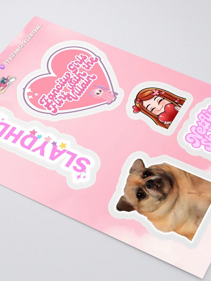 Fancity Central Winter 2025 Sticker Sheet product image (2)
