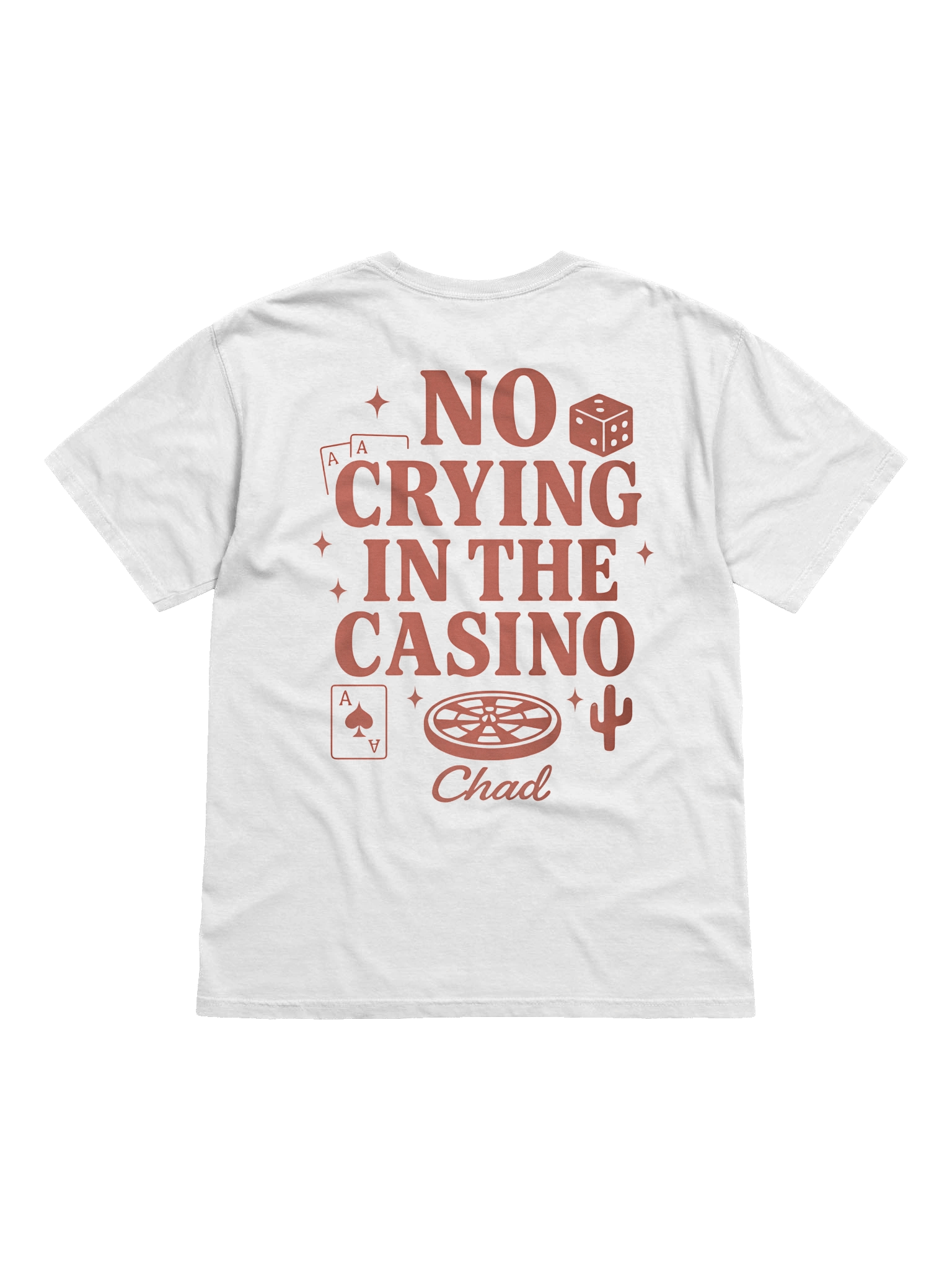 No Crying In The Casino T-shirt product image (1)