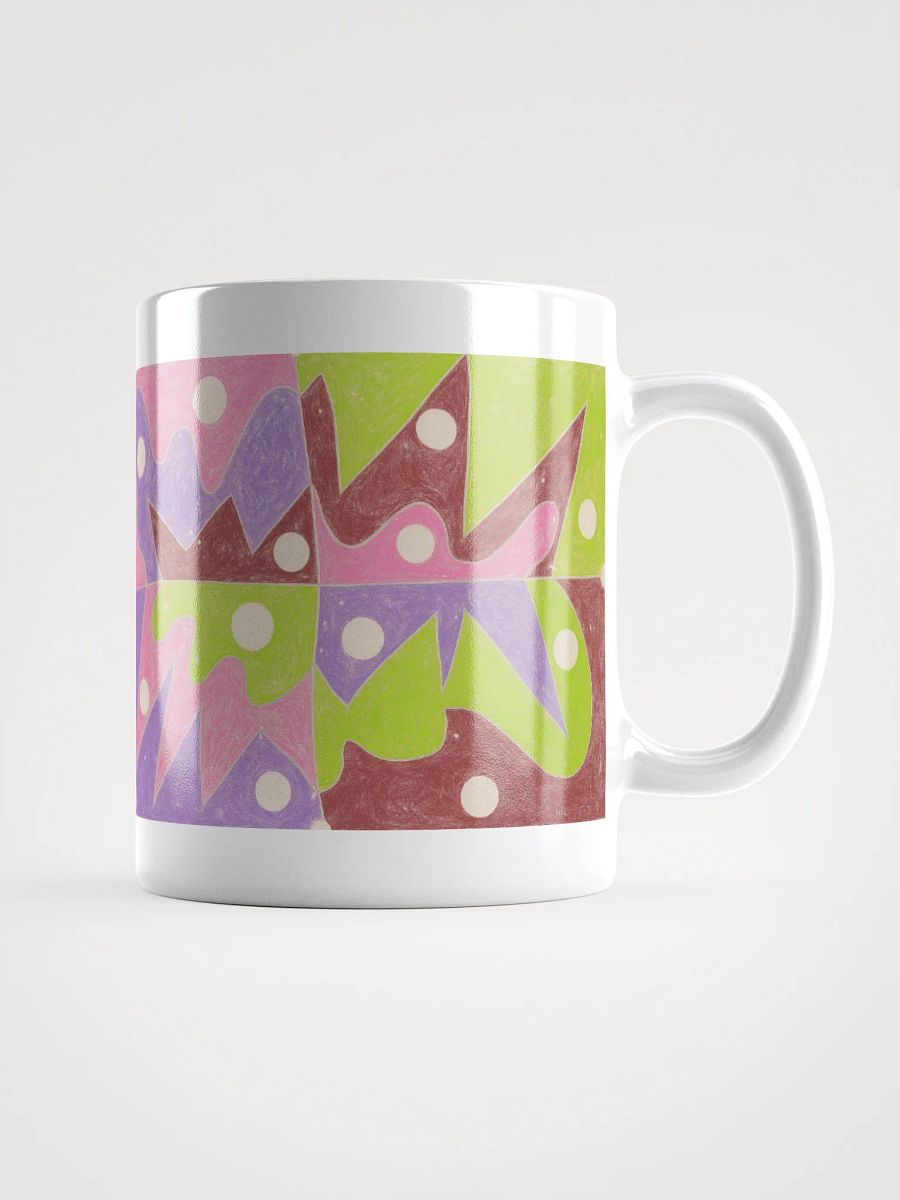 Cartoon College 3 & 4 White Glossy Mug product image (6)