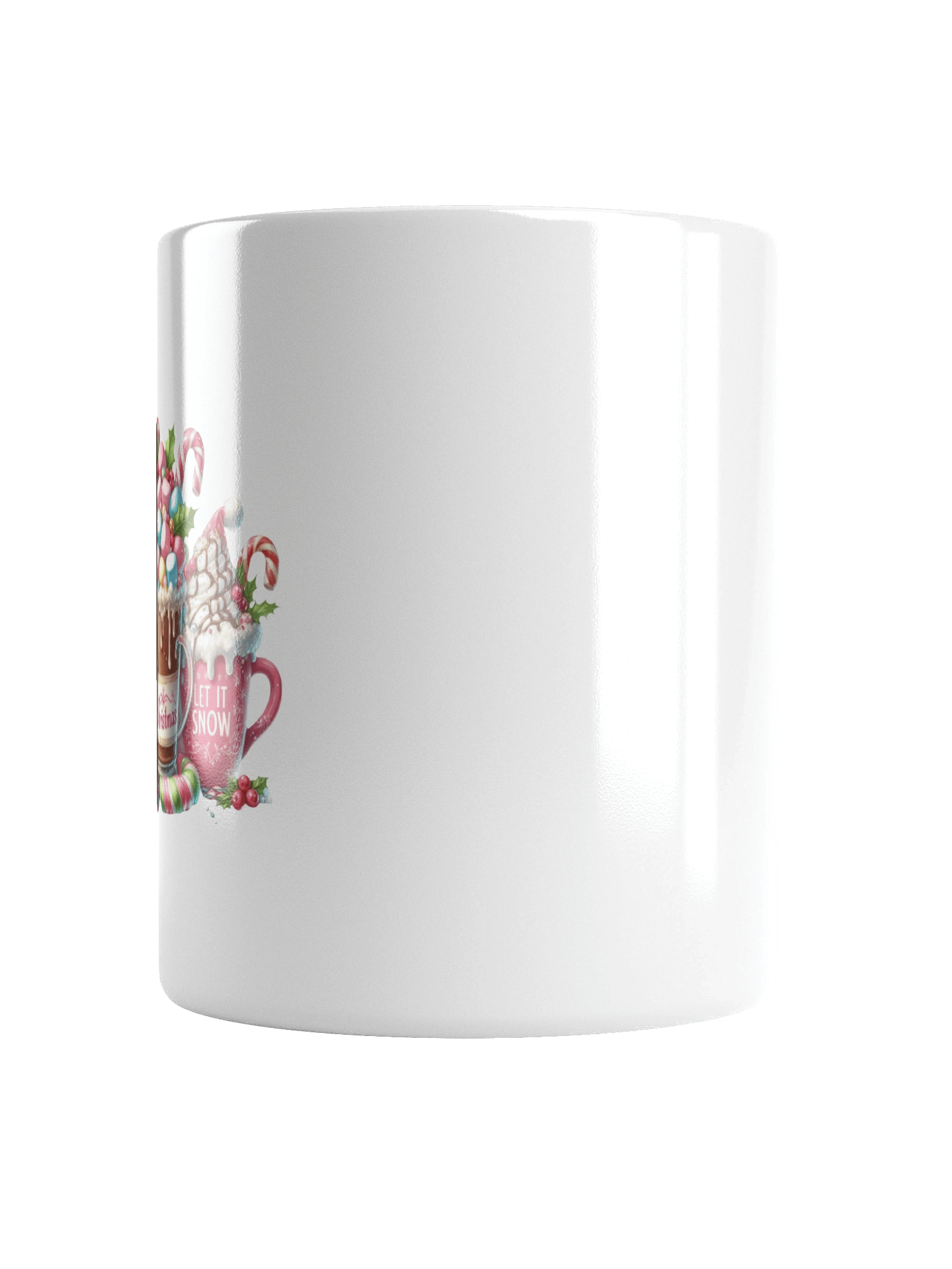 "Let It Snow" Glossy White Mug product image (18)