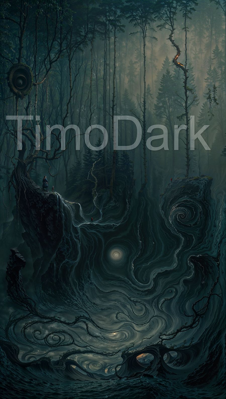 Distorted Reality Phone Wallpaper product image (1)