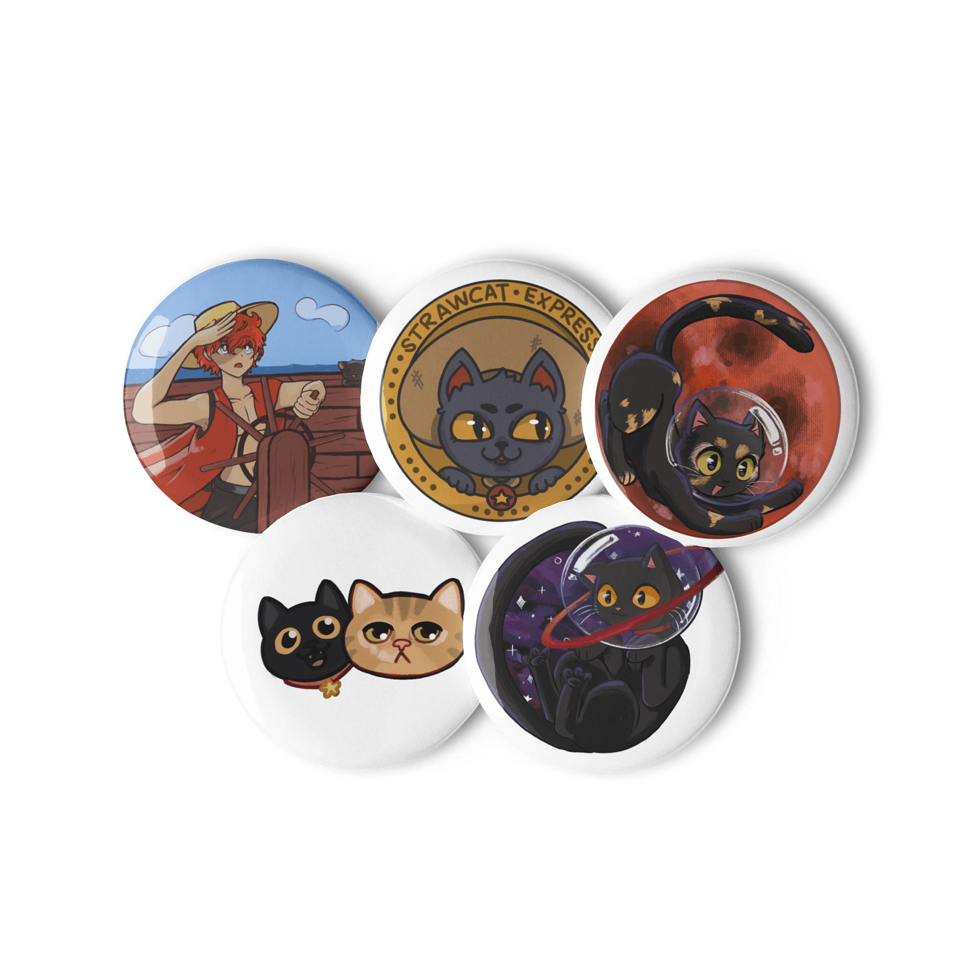 Certified Cat Chaos Pin Set (5-Pack) product image (3)