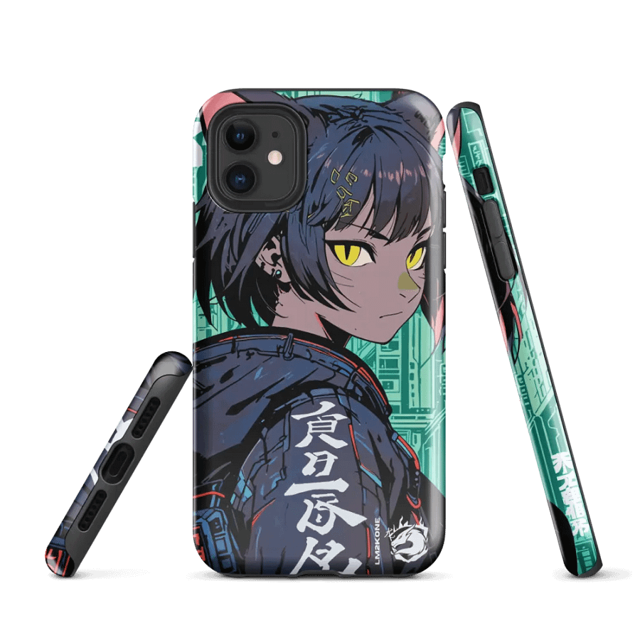 Futuristic Feline iPhone® Tough Case product image (1)
