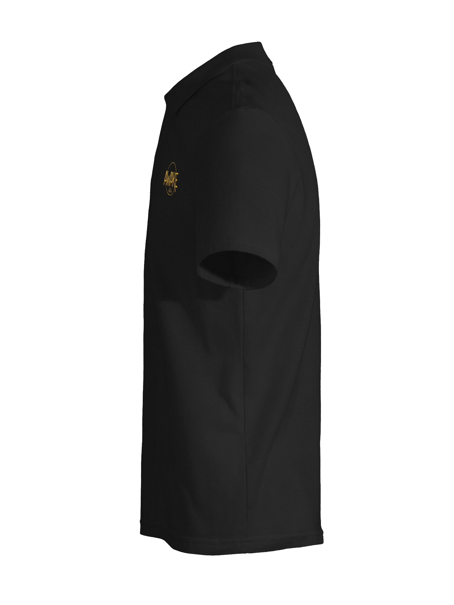 AWAKE 404 Gold Logo Polo Shirt product image (9)