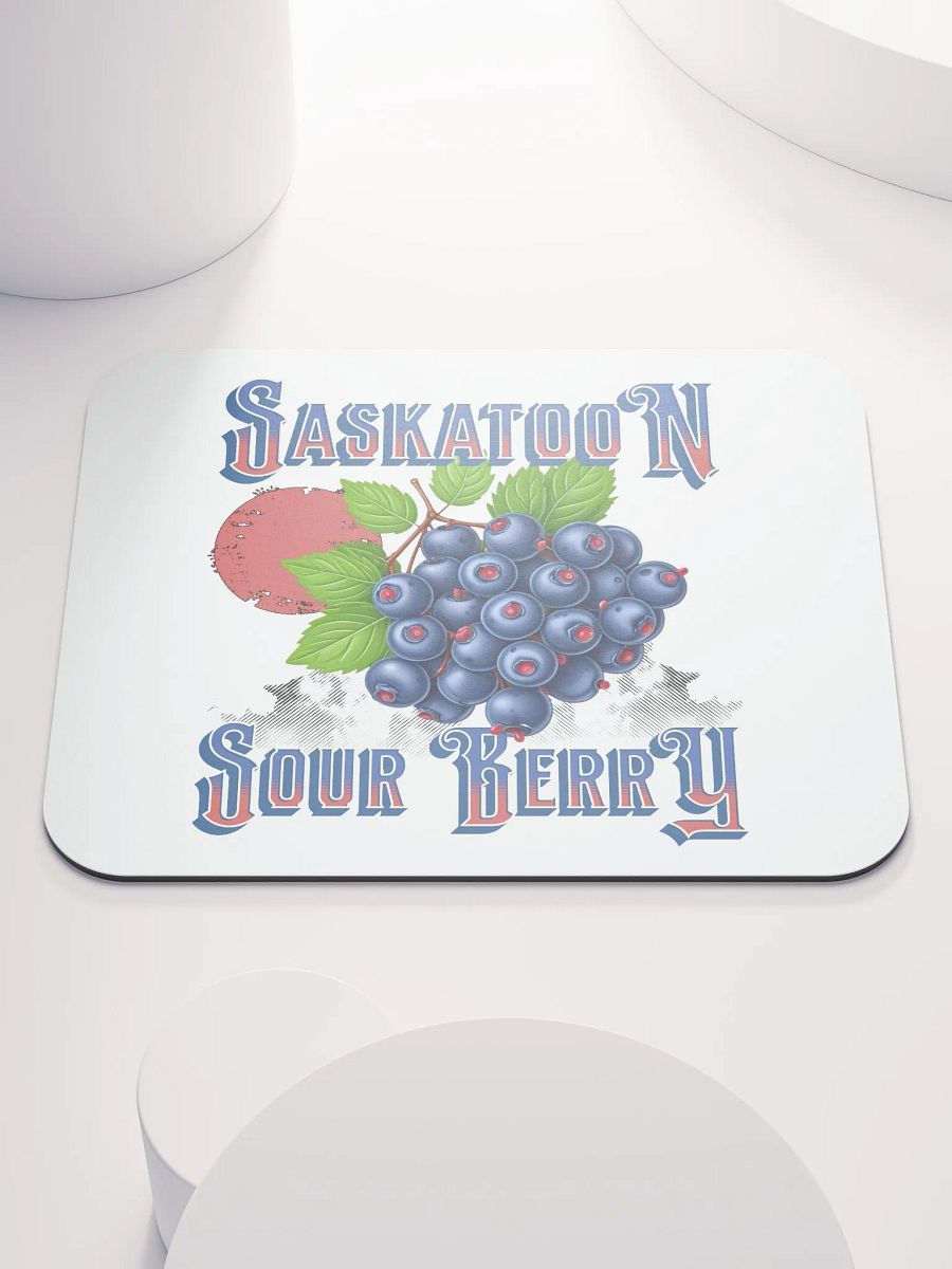 Saskatoon Sour Berry Mouse Pad product image (7)