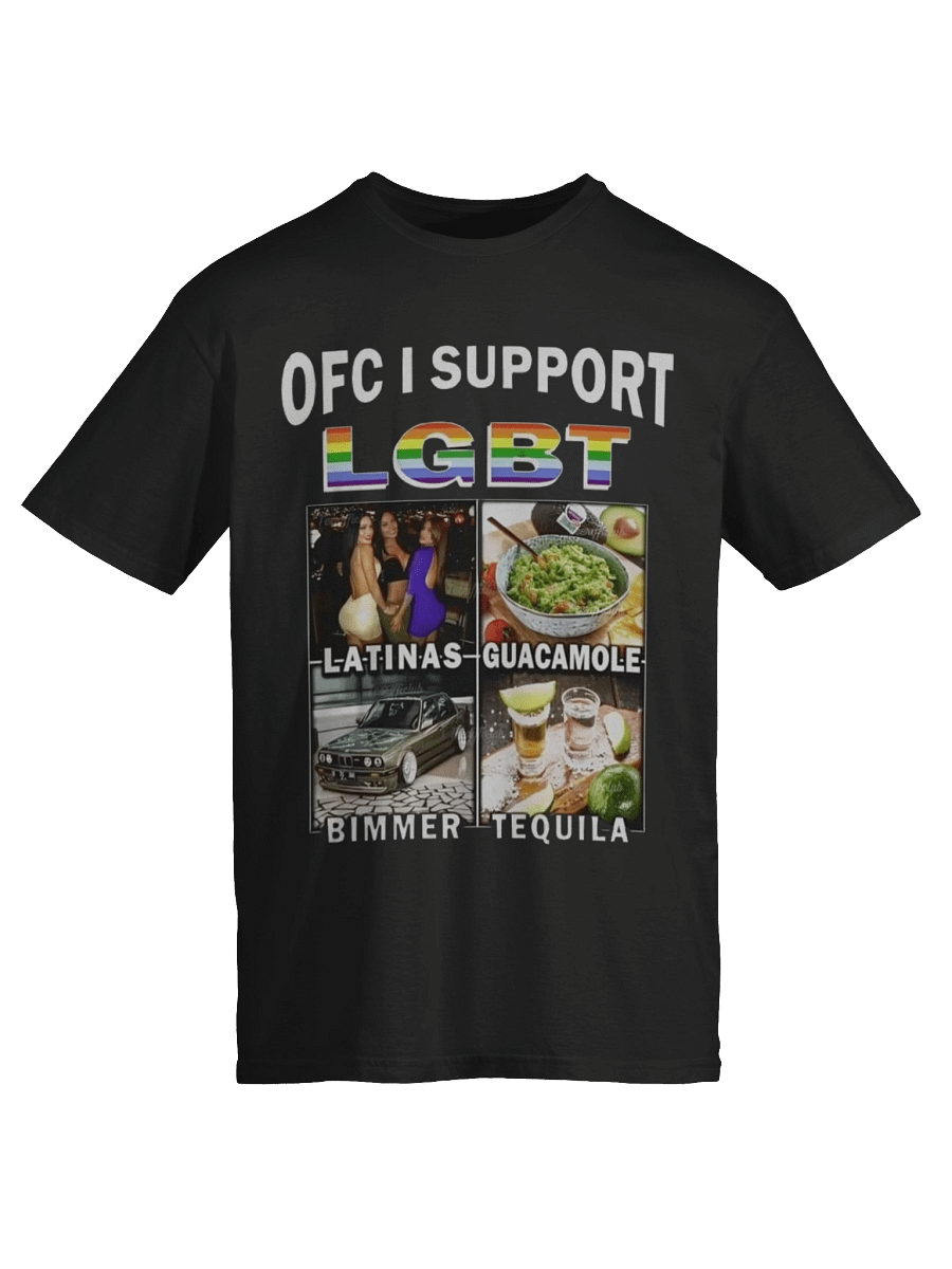 OFC I SUPPORT LGBT T-Shirt product image (5)