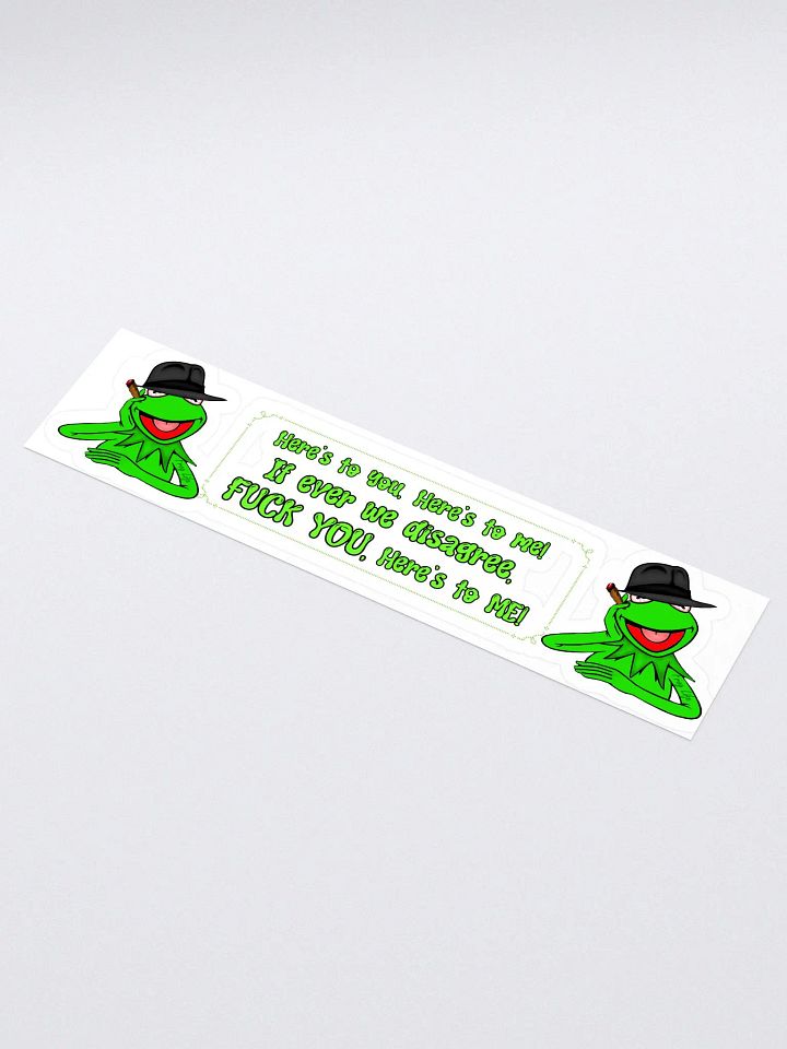 Kermit Bumper Sticker product image (1)