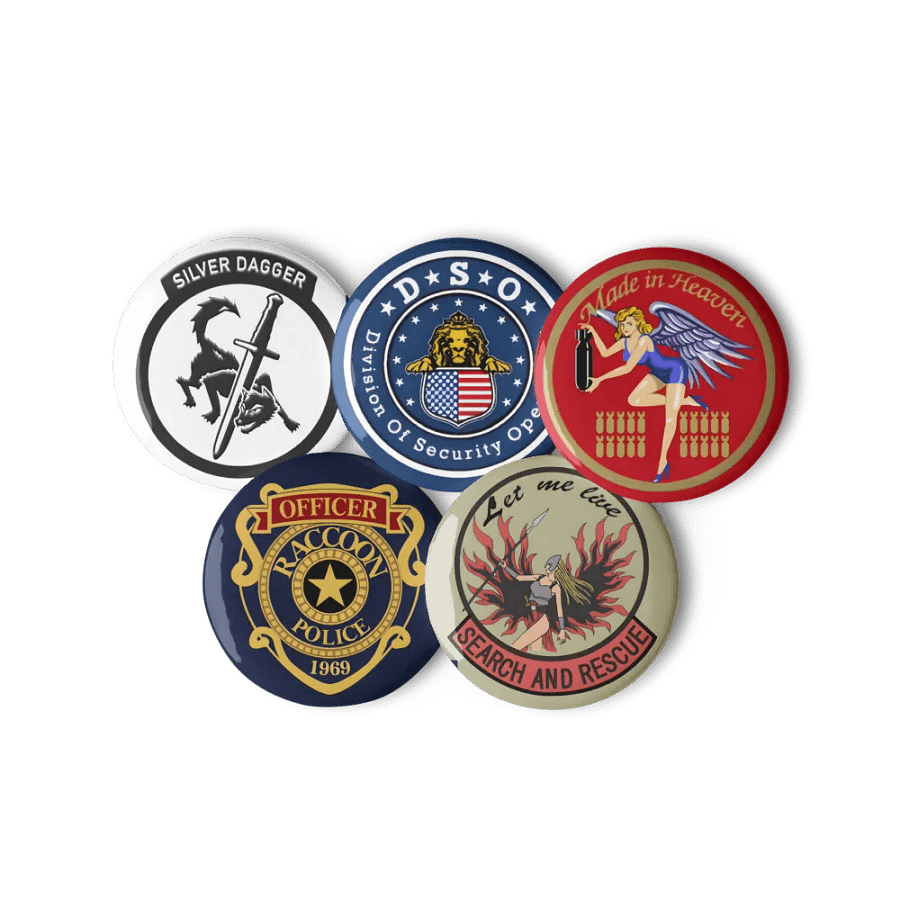 Resident Evil Organizations Pin Set 3 product image (6)