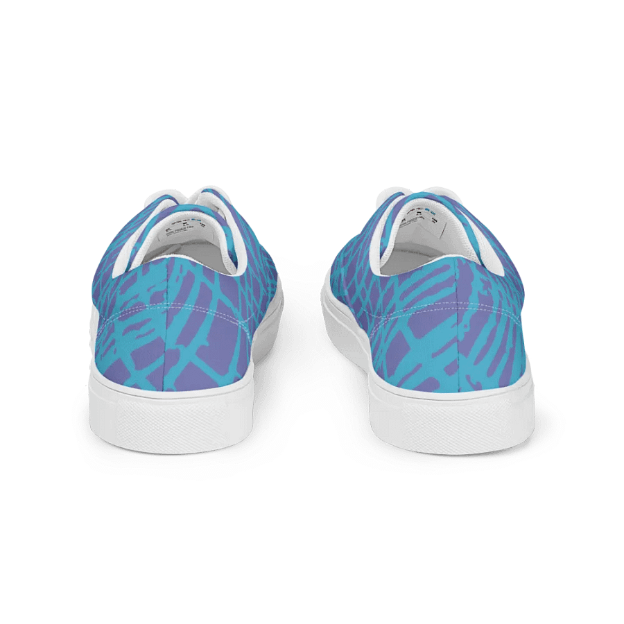 Dynamic Grid Women's Canvas Shoes product image (5)