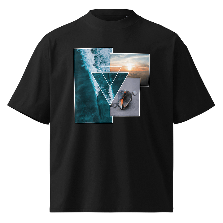 “Beach Vibes” Relaxed Fit Oversized Tee product image (1)