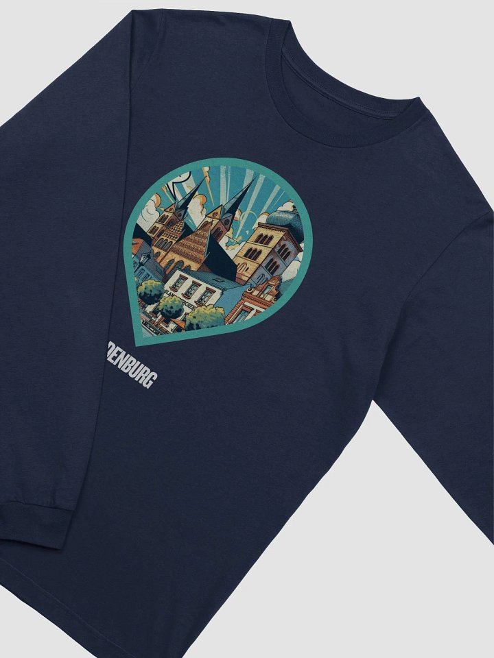 Bella+Canvas Supersoft Long Sleeve T-Shirt | AI Design Oldenburg city product image (1)