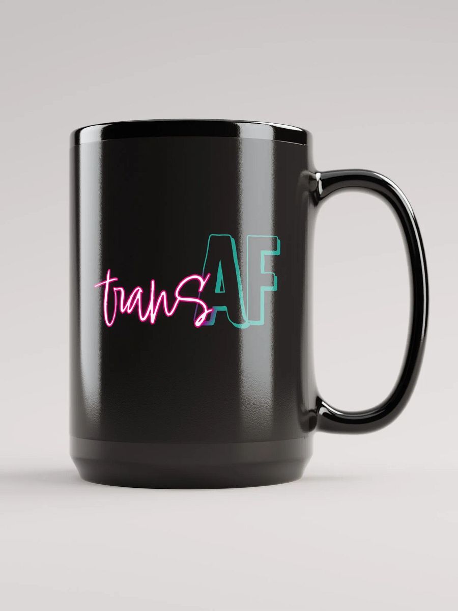 Trans AF Mug 15oz Black product image (1)