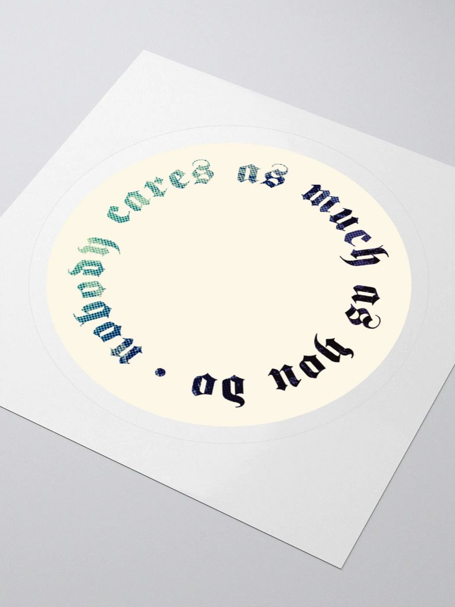 Nobody Cares product image (8)
