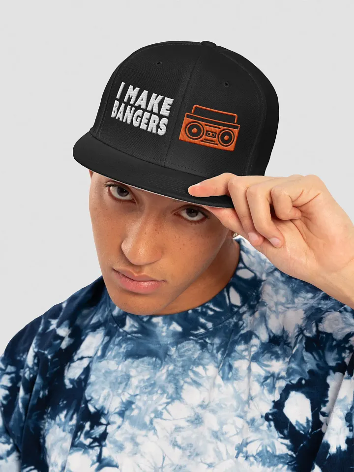 I Make Bangers Snapback Flatbrim product image (2)