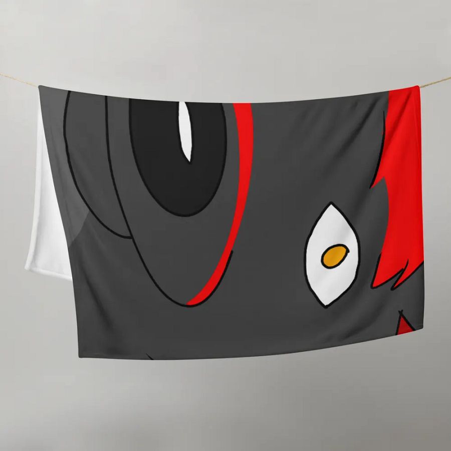 Fury No Thoughts Throw Blanket product image (21)