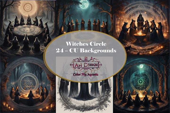 Witches Circle with Prompts product image (1)