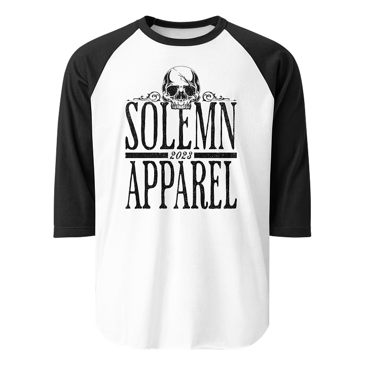 Cracked Skull Raglan Tee product image (1)