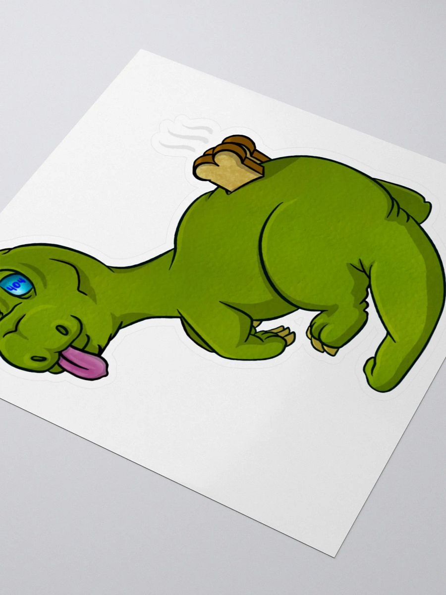 404 Toaster Dinosaur Sticker product image (3)