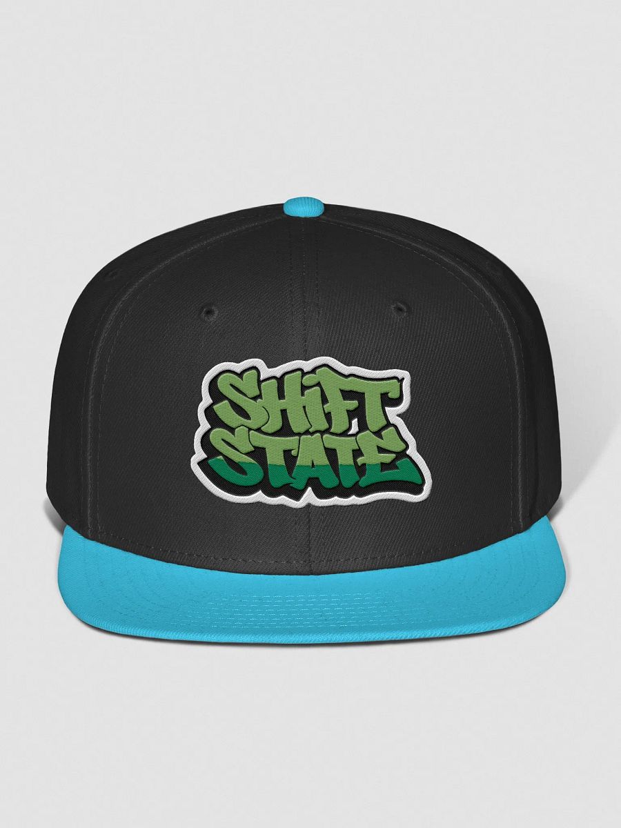 Graffiti Green Snapback: SHIFT STATE product image (11)