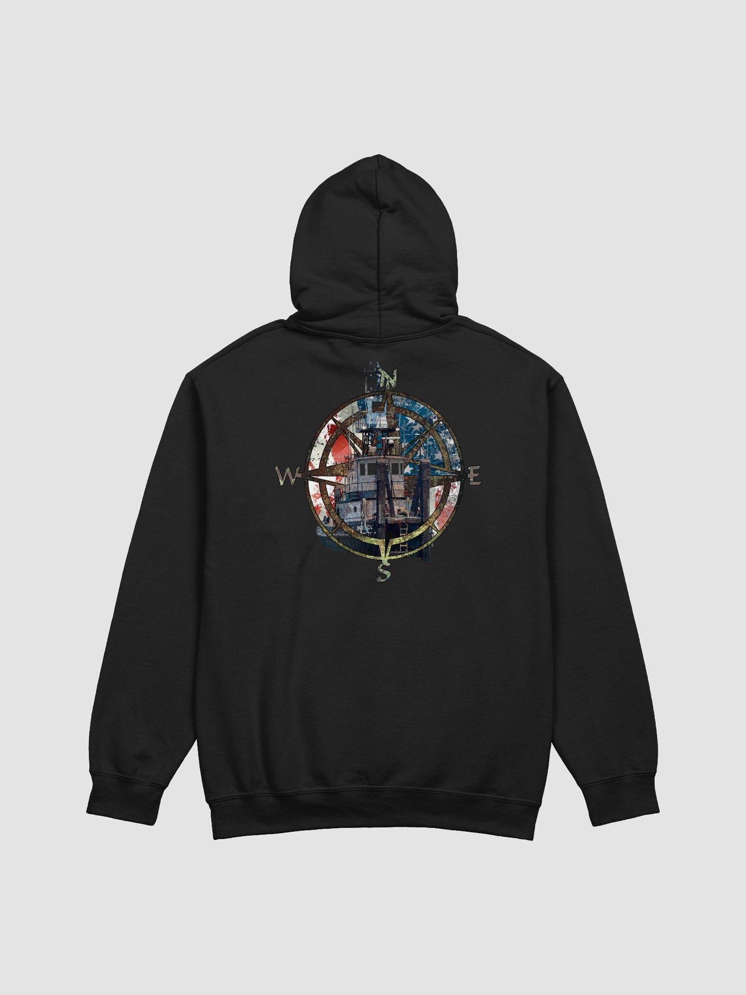 Flage Compass Rose Terri L. Brusco Hoodie product image (1)