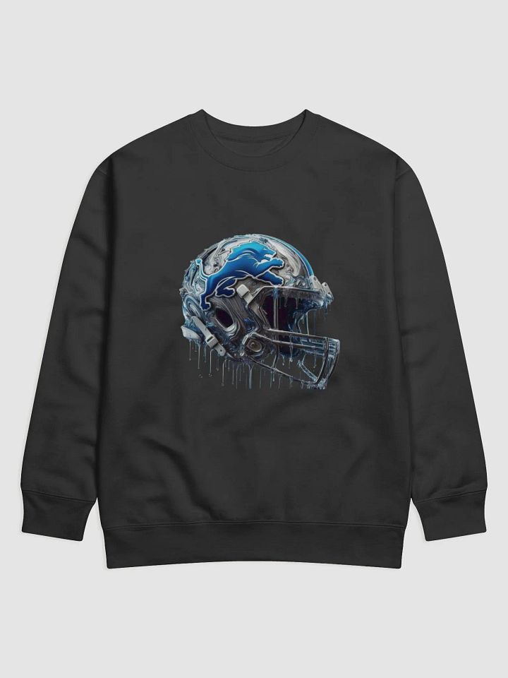 Frozen Fury Football Helmet Sweatshirt product image (1)