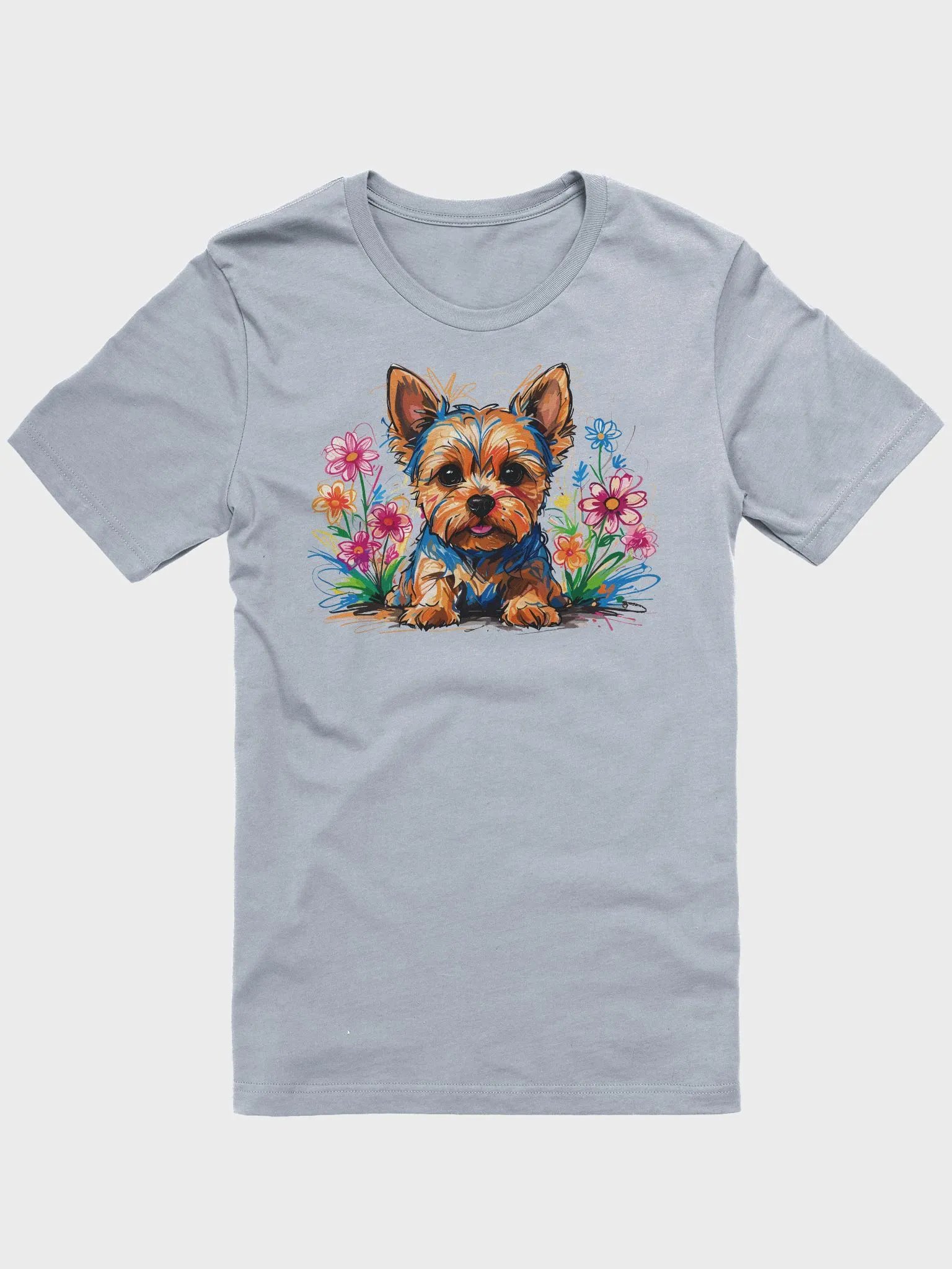Scribbles Yorkshire Terrier 2 , Shirt product image (2)